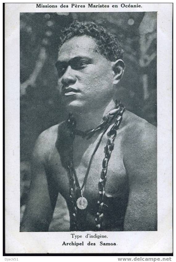 Type D'indigène. Archipel Des Samoa - Samoa