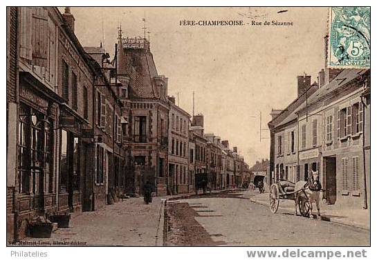 FERE   RUE DE SEZANNE   1906 - Fère-Champenoise