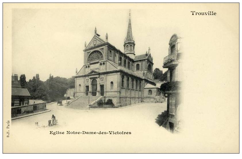 TROUVILLE 14 - Eglise Notre Dame Des Victoires - Trouville