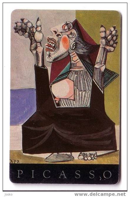 PICASSO  ( Germany Rare Card ) '' GUERNICA '' Peinture Painting Tableau Paintings Peinture Tableaux Pintura - Painting