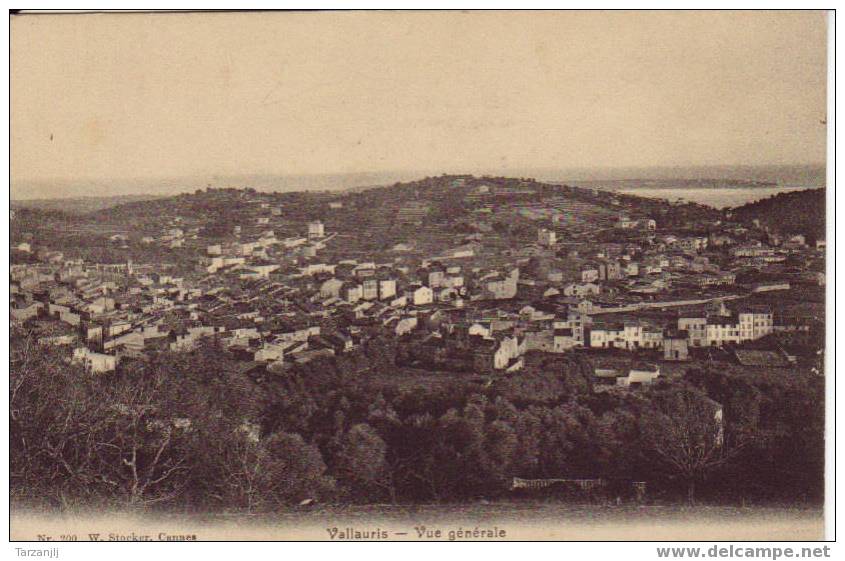 CPA De Vallauris (Alpes Maritimes 06): Vue Générale. - Vallauris