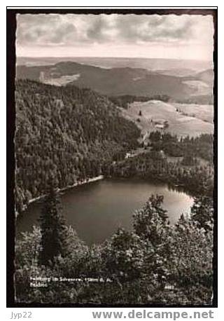 Jolie CP Allemagne Feldberg Im Schwarzw Feldsee - Vue Aérienne Sur Un Lac - CAD 13-7-1957 à Voir - Hochschwarzwald