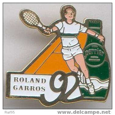 TENIS-AB-ROLAND GARROS 92 PERRIER-02 - Tenis