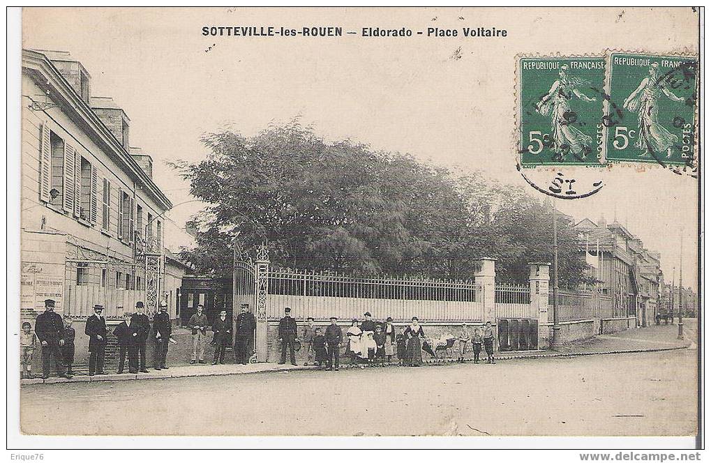 SOTTEVILLE LES ROUEN    ELDORADO  PLACE VOLTAIRE - Sotteville Les Rouen