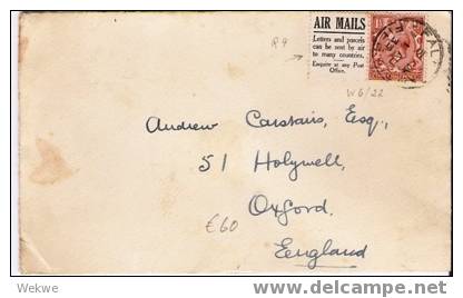GBG025 / Zusammendruck Mit Postwerbung – 1933 - Briefe U. Dokumente