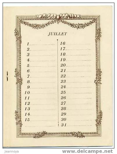 CALENDRIER AGENDA DE 1912 - Grand Format : 1901-20