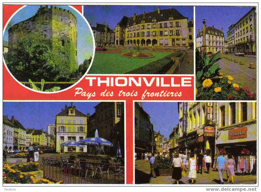 Carte Postale  57.  Thionville Commerces  Crédit Mutuel - Thionville