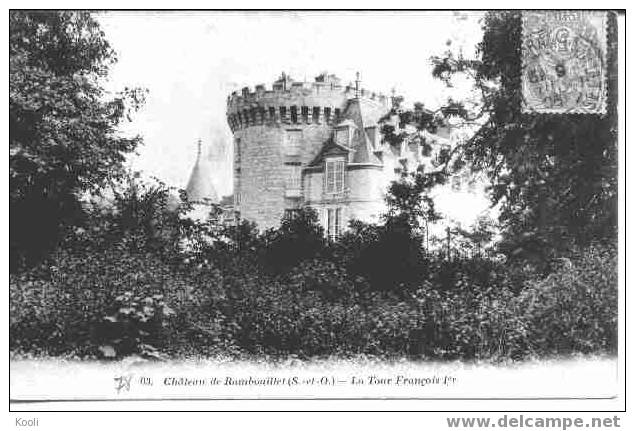 78Z72-RAM-08 - Château De RAMBOUILLET - Tour François 1er - Rambouillet (Schloß)