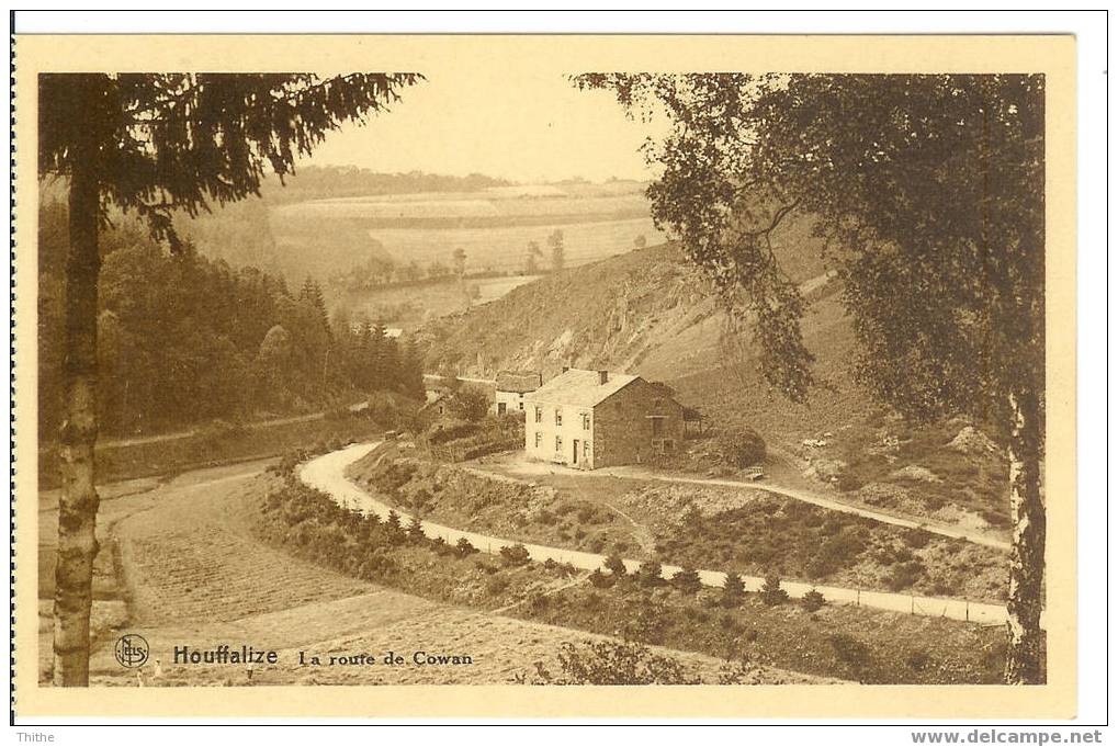 HOUFFALIZE - La Route De Cowan - Houffalize