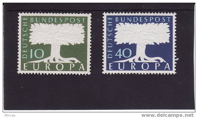 Allemagne -RF-  Yv.no.140/1 Neufs** - 1957