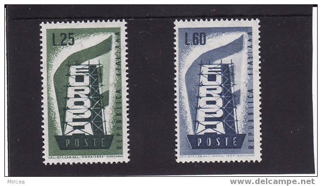 Italie -  Yv.no.731/2 Neufs** - 1956