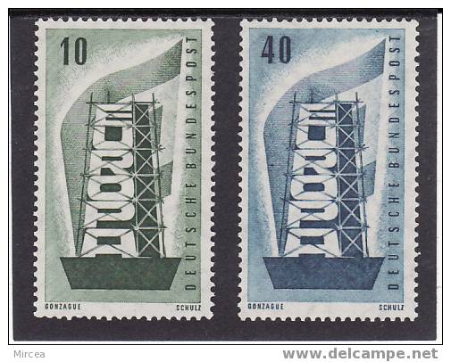 Allemagne -RF-  Yv.no.117/8 Neufs** - 1956