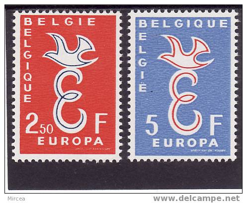 Belgique Yv.no.1064/5 Neufs** - 1958