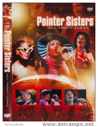 POINTER SISTERS All Night Long NEW / NIEUW D V D NEUF - Concert & Music