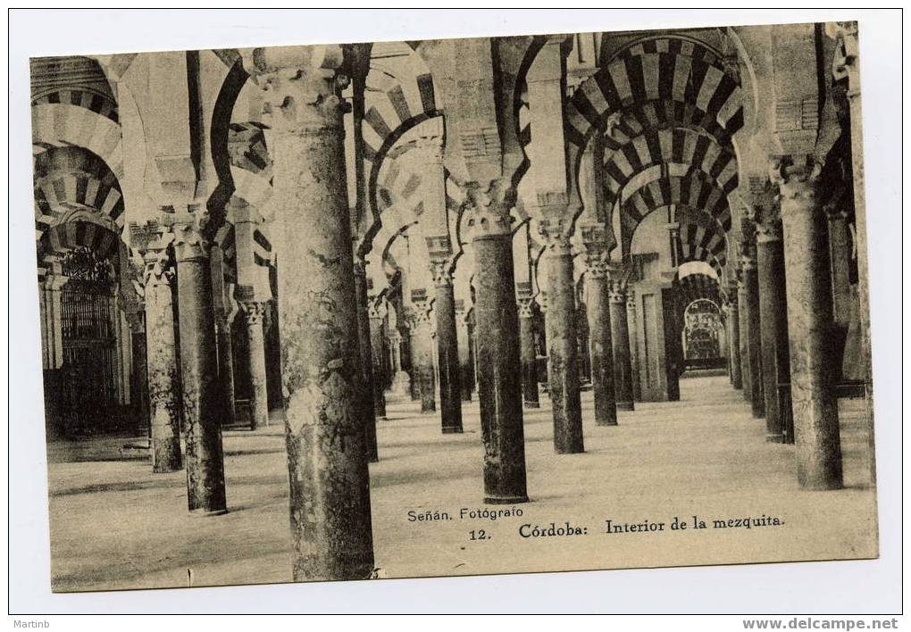 ESPANA  CORDOBA  Interior De  La Mezquita - Córdoba