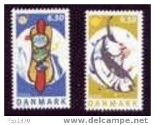 DINAMARCA DENMARK DANEMARK EUROPA 2005 2 SELLOS - 2005