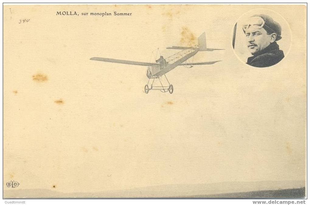 Molla , Sur Monoplan Sommer. - ....-1914: Précurseurs