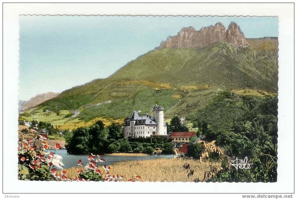 Lac D´ Annecy: Le Chateau De Duingt, Les Dents De Lanfon (07-1428) - Duingt