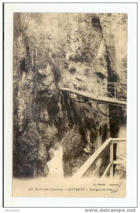 Environs D´ Annecy: Lovagny, Gorges Du Fier (07-1431) - Lovagny