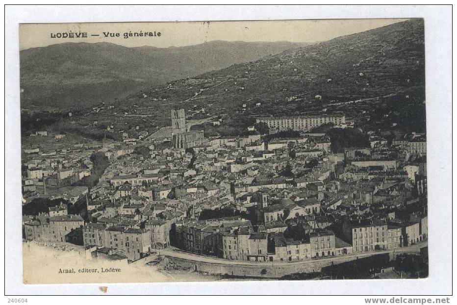 LODEVE  --  Vue Générale - Lodeve