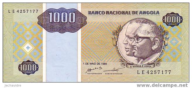 ANGOLA   1 000 Kwanzas Reajustados  Daté Du 01-05-1995   Pick 135    ***** BILLET  NEUF ***** - Angola