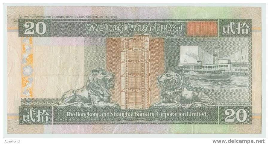 HONG KONG --- HK$20 -------  1997  ----  AA - Hong Kong