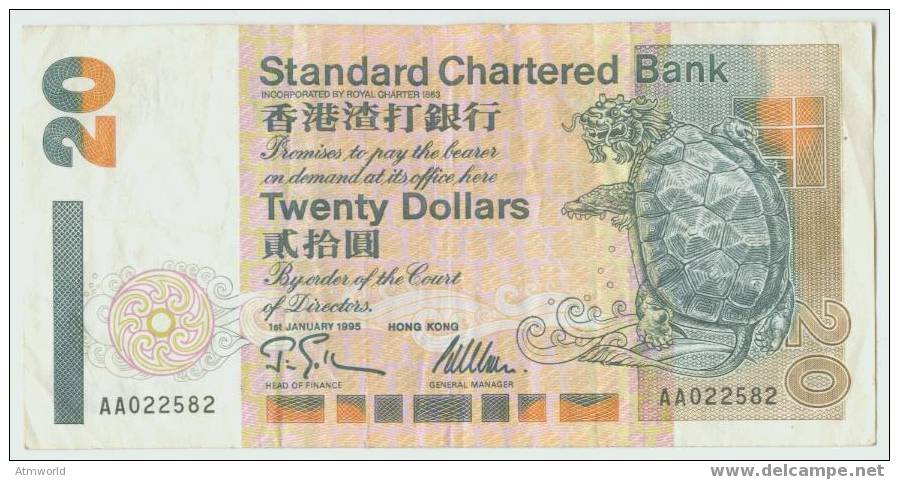 HONG KONG --- HK$20 -------  1995  ----  AA - Hong Kong