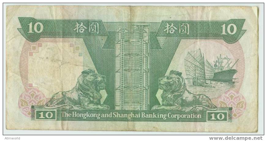 HONG KONG --- HK$10 -------  1992  --- - Hong Kong