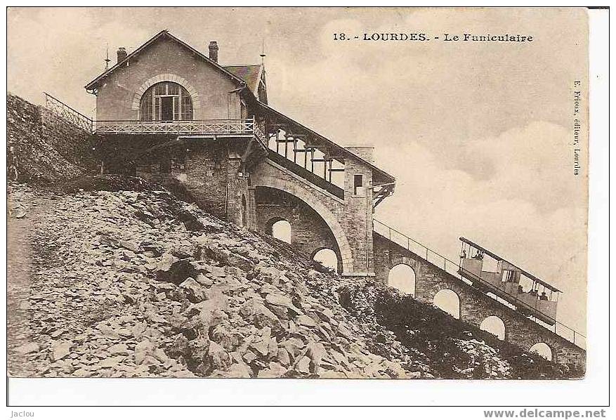 FUNICULAIRE DE LOURDES REF 3025 - Funicular Railway