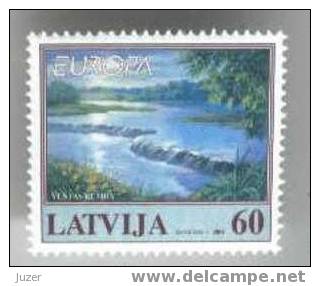 Latvia 2001. Europa CEPT, Water - 2001