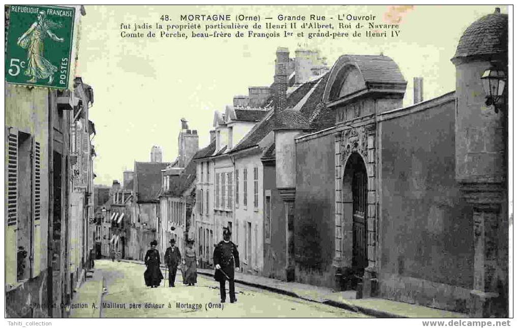 MORTAGNE - Grande Rue - L'Ouvroir - Mortagne Au Perche