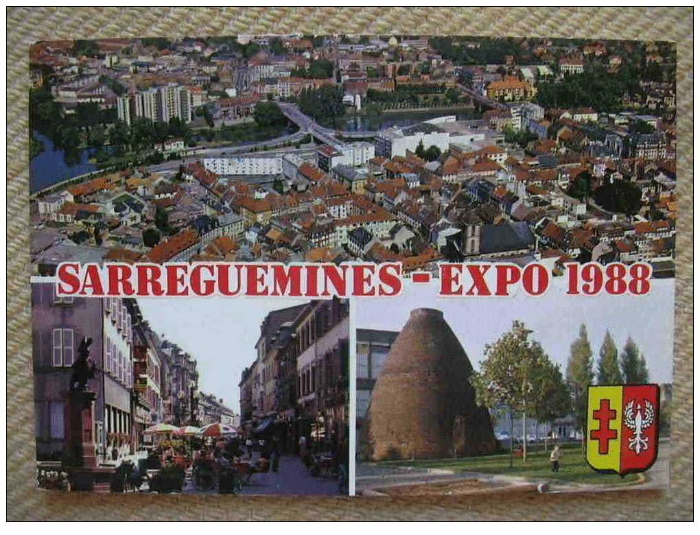 57 SARREGUEMINES EXPO 1988  VUES DIVERSES - Sarreguemines