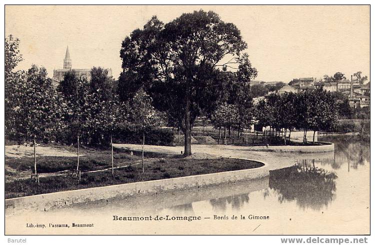 BEAUMONT DE LOMAGNE - Bords De La Gimone - Beaumont De Lomagne