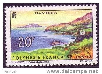Polynésie   N° 34 *  TRES LEGERE Trace De Charnière - Unused Stamps