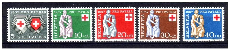 SWITZERLAND MNH** MICHEL 641/45 - Ungebraucht