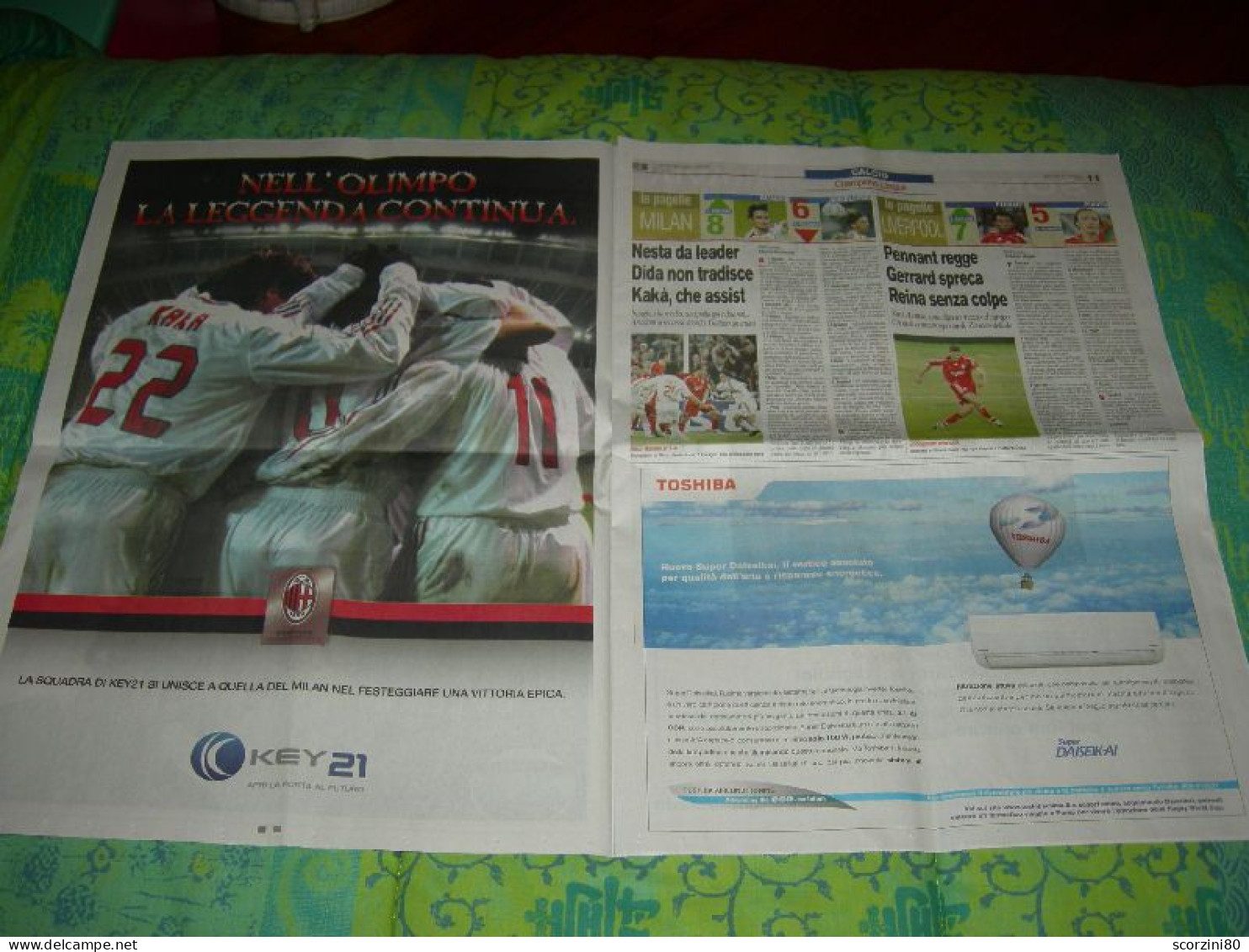 Corriere dello Sport 2007 - 24 Maggio MILAN Champions League - Campionissimi