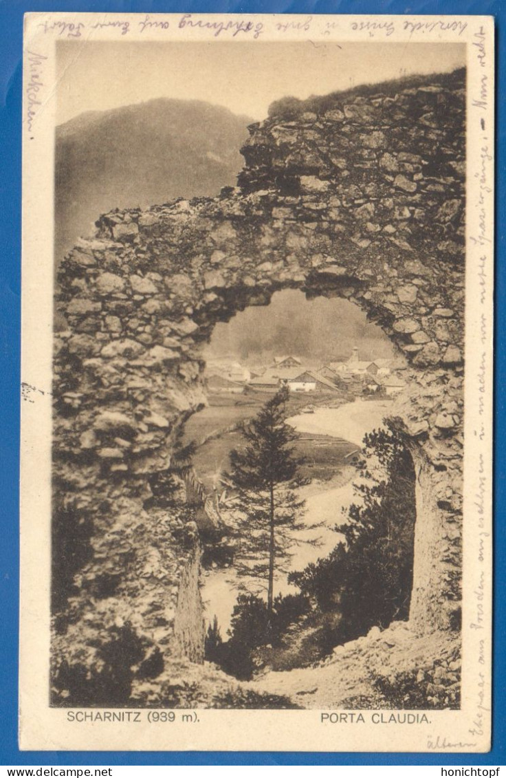 Österreich; Scharnitz; Porta Claudia; 1927 - Scharnitz