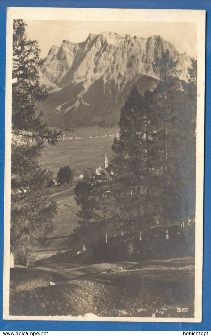 Österreich; Lermoos; Ehrwald; Zugspitze; 1929 - Lermoos