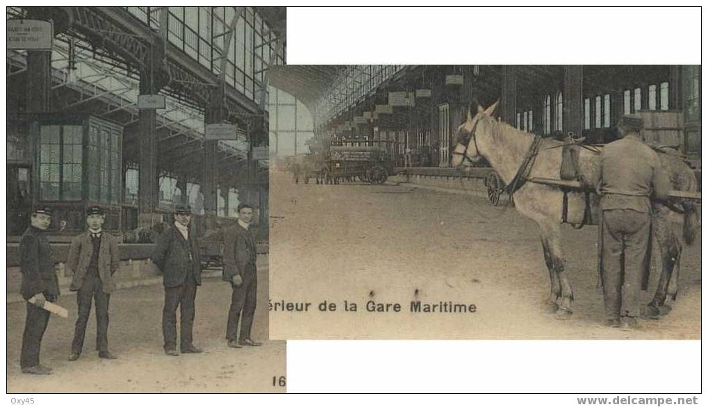 Bruxelles - Intérieur De La Gare Maritime - Chemins De Fer, Gares