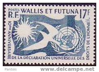 Wallis Et Futuna Yvert N° 160 * TRES LEGERE Trace De Charnière - Unused Stamps