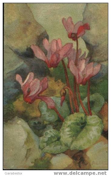 CPA FANTAISIE ILLUSTREE FLEURS. Carte N° 315. - Haller, A.