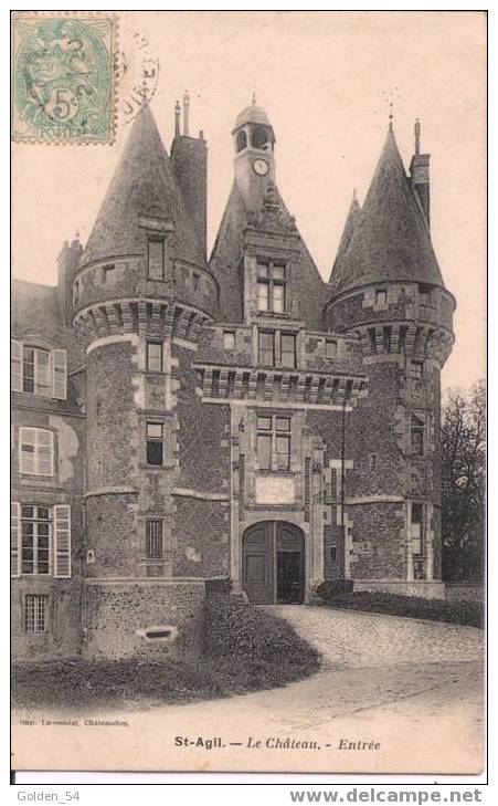 Château De Malicorne (Sarthe)  N° 80 CPA - Malicorne Sur Sarthe