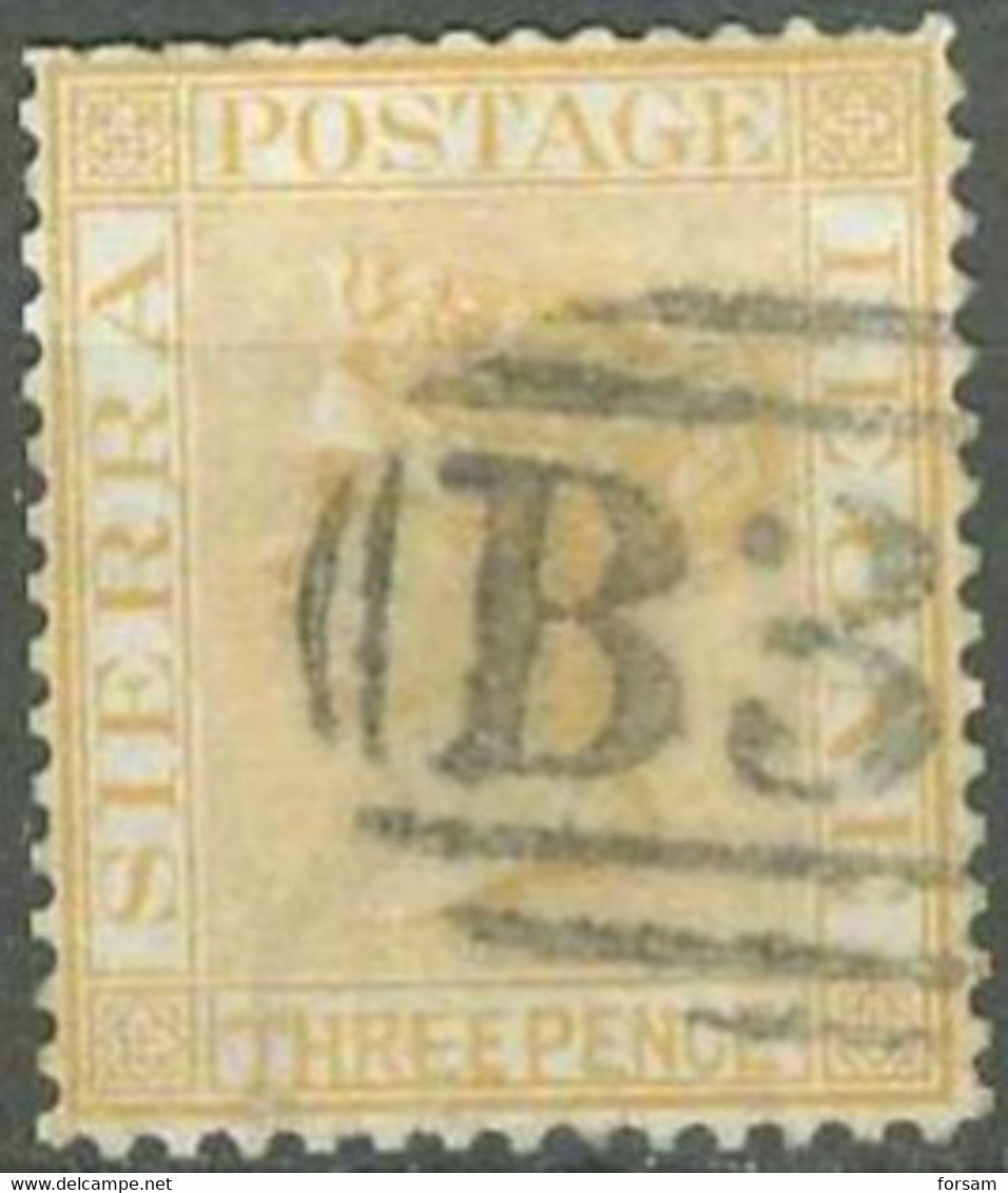 SIERRA LEONE..1883..Michel # 18...used. - Sierra Leona (...-1960)