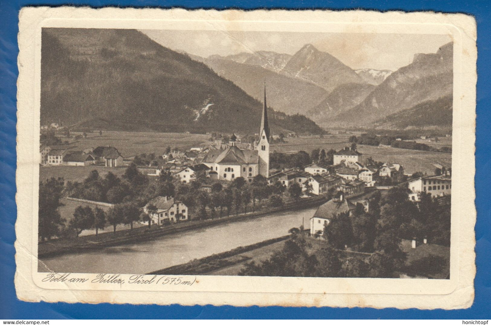 Österreich; Zell Am Ziller; Zillertal; Panorama; Feldpost 1940 - Zillertal