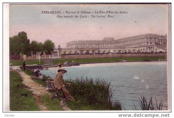 Pêche En Eau Douce , Pecheur , 78 , Versaille - Pêche