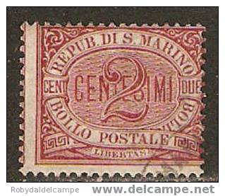 SAN MARINO - Sassone # 26 - (o) - Used Stamps