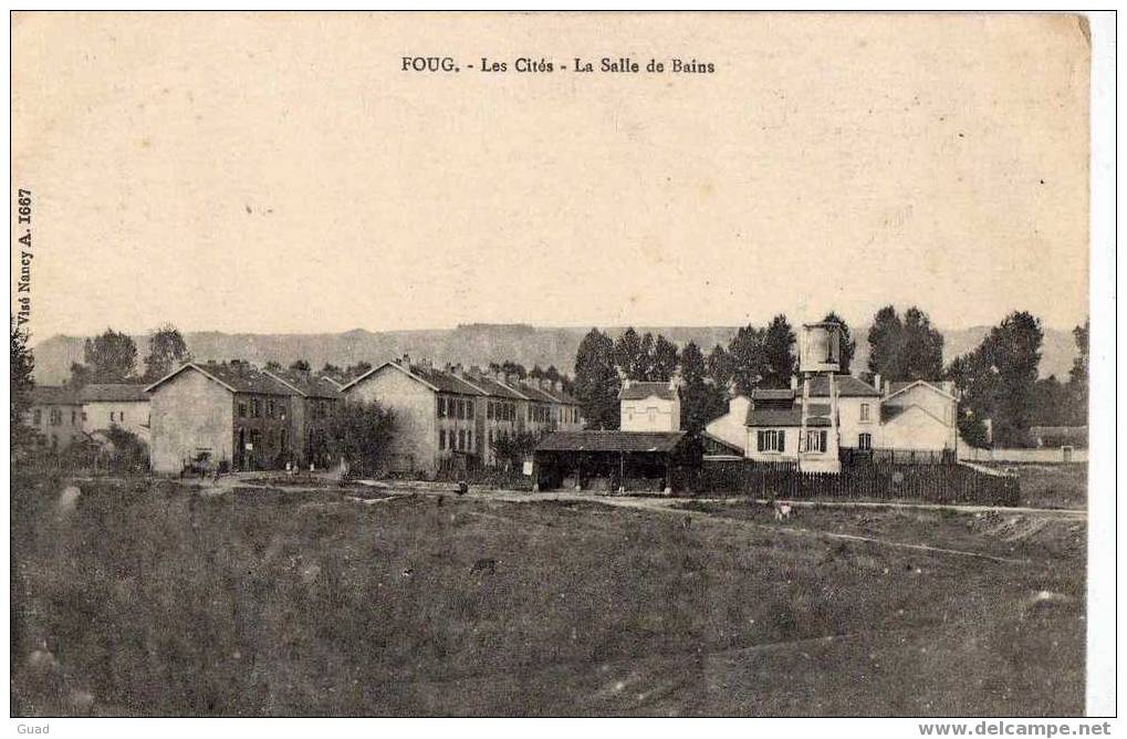 FOUG - LES CITES MINIERES - LA SALLE DE BAIN - Foug