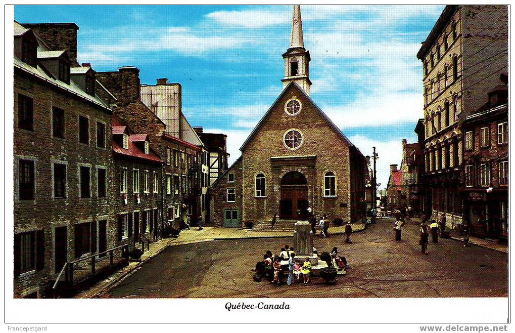 CANADA - QUEBEC - Place Royale Eglise Notre Dame Des Victoires - Québec - Beauport