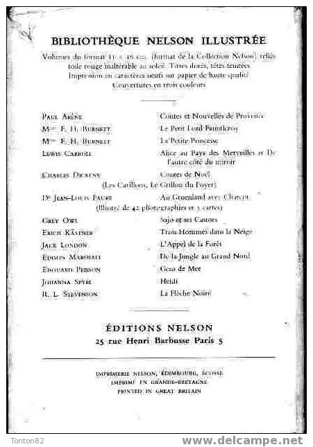 Col. Nelson N° 103 - Le Vicomte De Bragelonne - Tome I - Alexandre Dumas - ( 1952 ) - Aventura