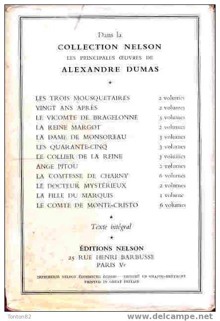 Col. Nelson N° 49 - Les Trois Mousquetaires - Tome I - Alexandre Dumas - ( 1952 ) - Aventura